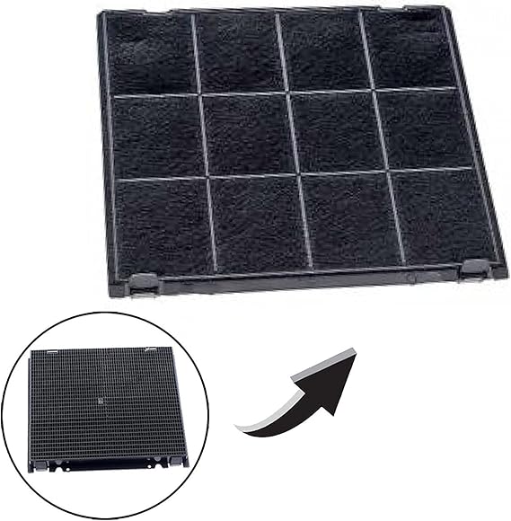 SPARES2GO Carbon Filter for Hotpoint Cooker Hood Extractor Fan Vent