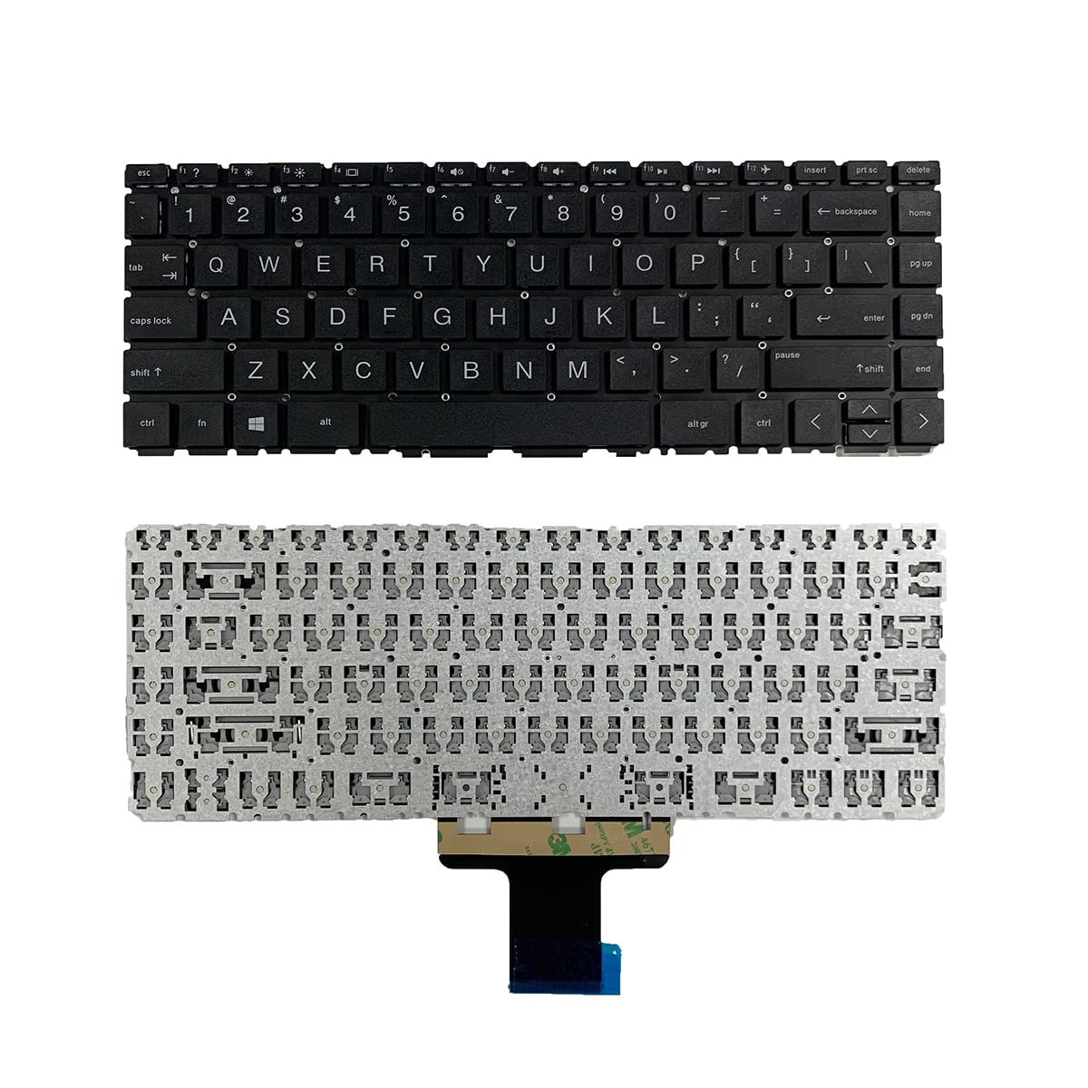 Photo 1 of Laptop Replacement US Layout Keyboard for HP Pavilion x360 14-cd 14m-cd 14t-cd 14-ce 14-CE0510SA 14-CE0504SA Black