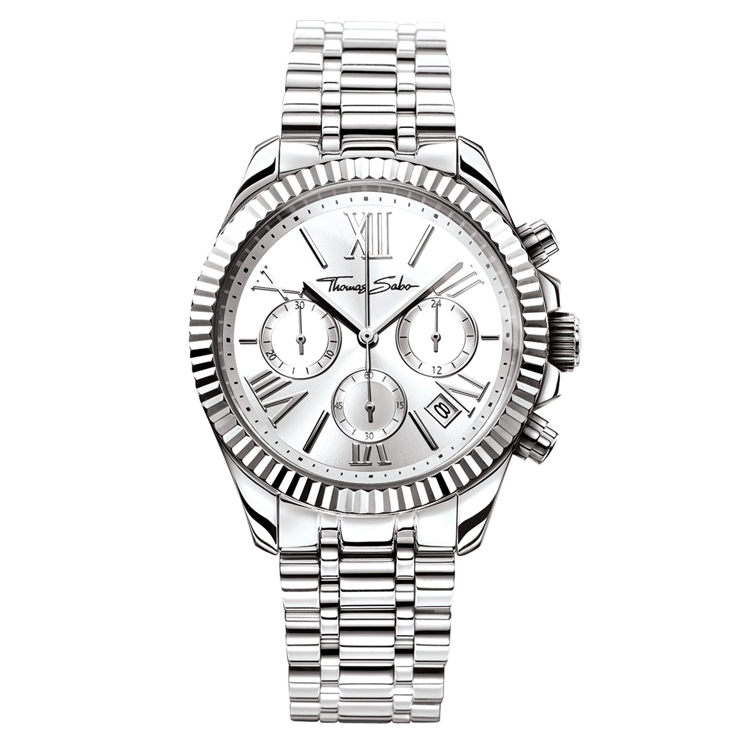 Thomas Sabo Women’s Watch Divine Chrono Women’s Watch Divine Chrono Stainless Steel Stainless Steel Bracelet