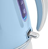 Swan Retro Jug Kettle 1.5L Blue 3KW Fast Boil 360 Degree Base view 7