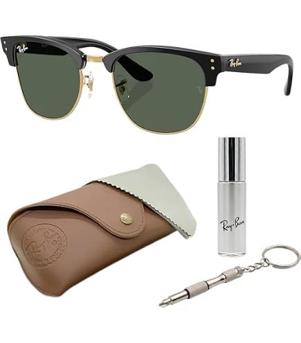 Amazon.com: Ray-Ban Unisex Sunglasses Black On Black Frame