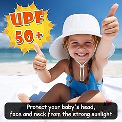 2-Pack Baby Sun Hat Kids Summer UPF 50+ Toddler