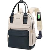 LOVEVOOK Mini Backpack for Women Stylish Waterproof Backpack Purse with USB Port, Cute Daypack for College Travel Party