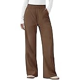 SEMARO Womens Wide Leg Corduroy Pants Casual Elastic High Waist Loose Fit Lounge Comfy Fall Trousers with Pockets 2025