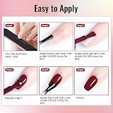 JODSONE Gel Nail Polish Kit with UV Light 32 Colors + Tools view 7