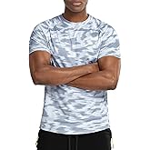 Zengjo Mens Workout Shirts Quick Dry Short Sleeve Athletic Running Gym T Shirt