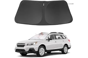 LHFLIVE Windshield Sun Shade Custom Fit for 2015-2019 Subaru Outback Wagon Accessories Foldable Sunshade Sun Blocker Protect Car from Sun Rays & Heat Damage Keep Car Cooler