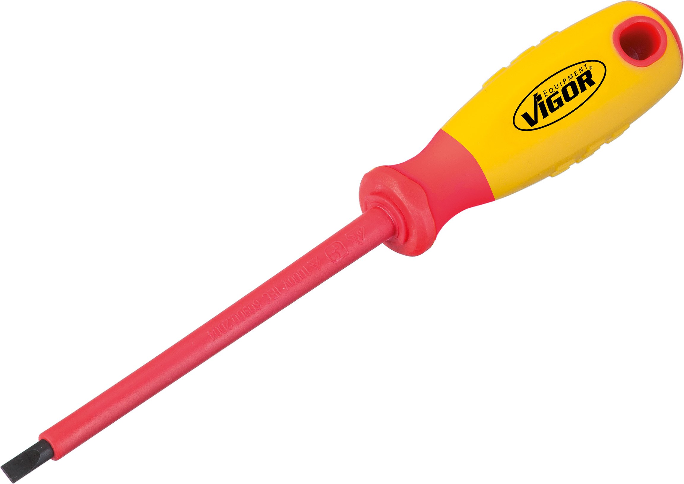Vigor V2029 Vde Screwdriver For Slotted Screws, 2.35 cm