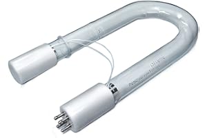 LSE LIGHTING LMPRGXJ65 UV Lamp Compatible with SR+, P900GX, R1700GX, HRV 6-GX, R-1700-GX, SRMAX Systems | J Type T6 Dual High Intensity 6.5" 4-Pin Bulb | High Performance Replacement | Designed in USA