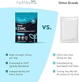 Nutravita Zinc Tablets 50mg - 120 Vegan Supplements for Immune Health view 7