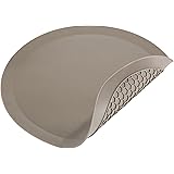 Prep Solutions 100% Silicone Heat Resistant Multifunctional Mat, 12" Diameter, Gray, 1 Piece