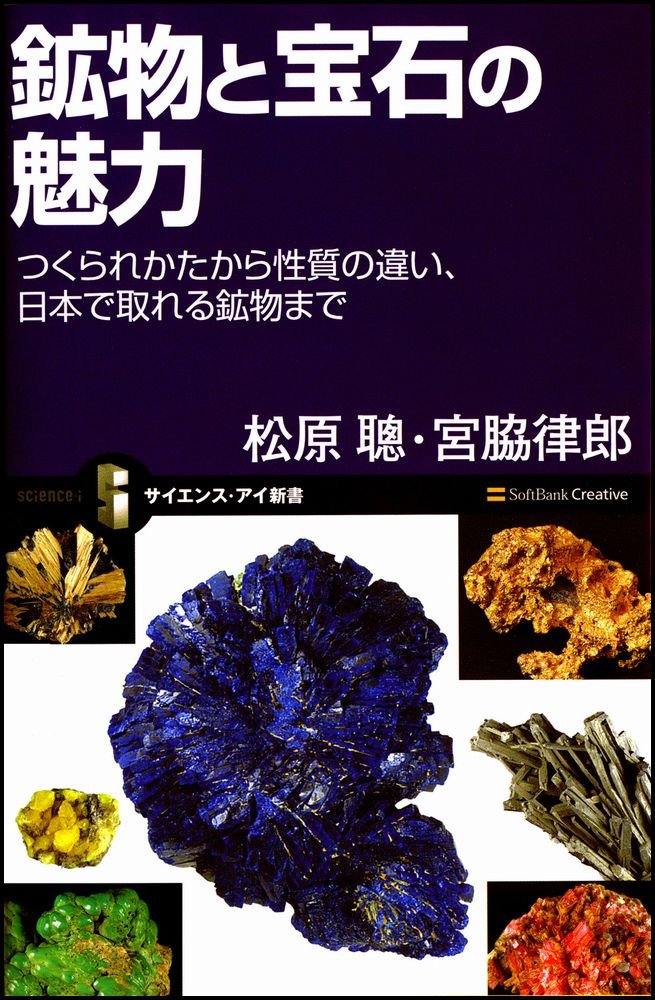 鉱物と宝石の魅力 つくられ方から性質の違い 日本で取れる鉱物まで サイエンス アイ新書34 松原 聰 宮脇 律朗 本 通販 Amazon