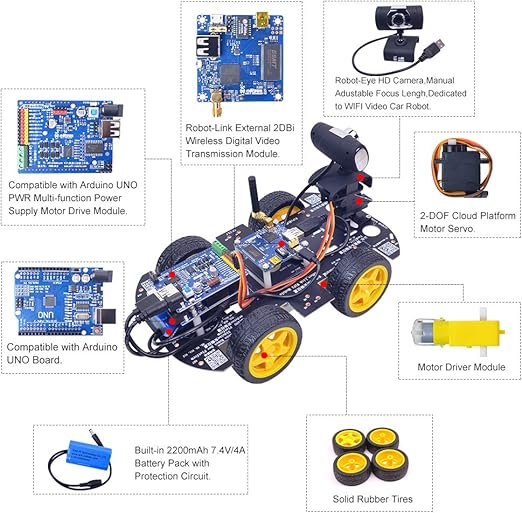 arduino rover with camera
