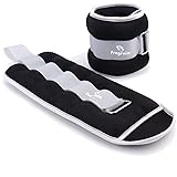 Fragraim Ankle Weights for Women, Men and Kids - Strength Training Wrist/Leg/Arm Weight Set with Adjustable Strap for Jogging