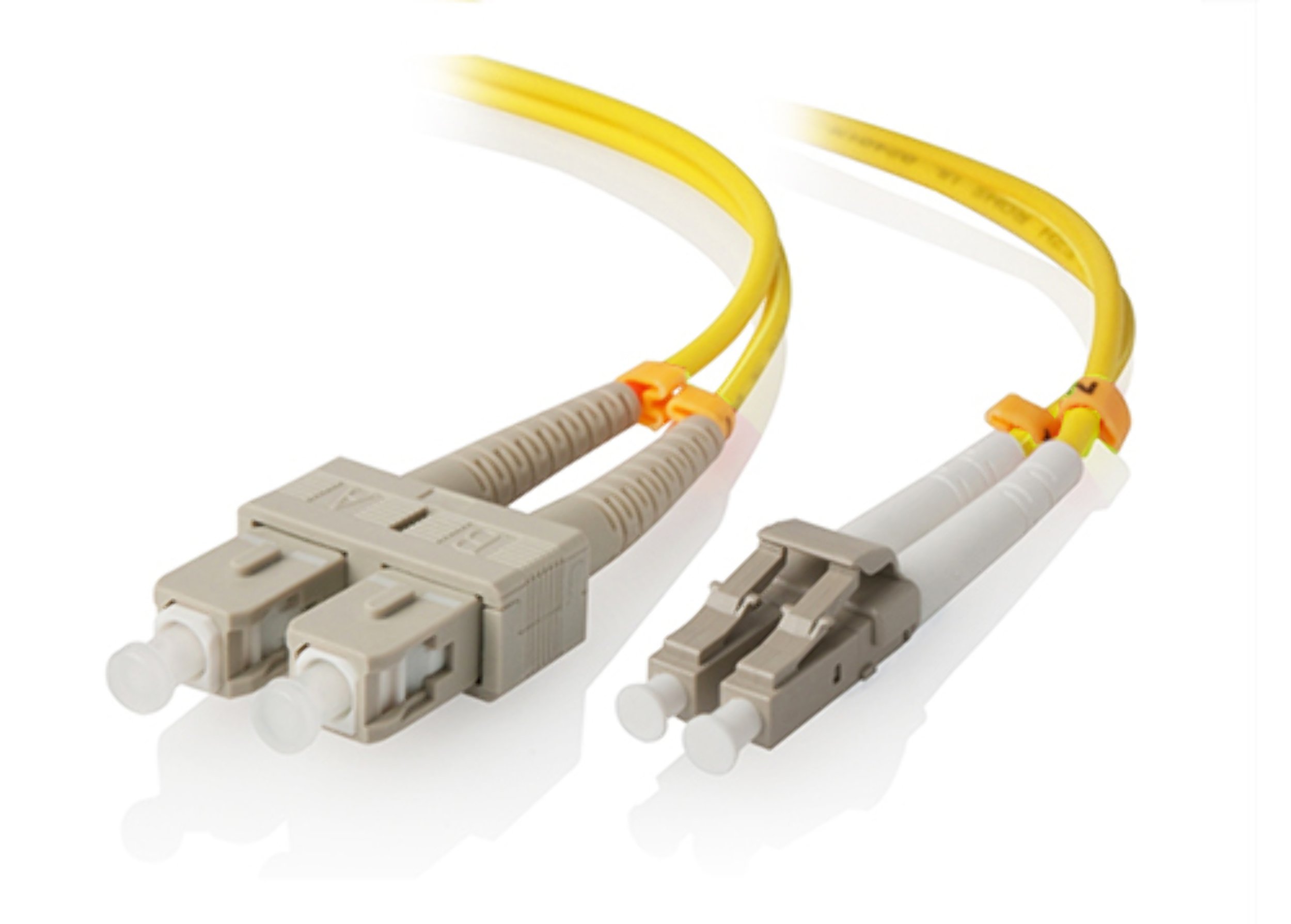 ALOGIC Cable Fibra Optics LC-SC Multi Mode Duplex LSZH OS2 2 m