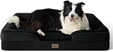 Bedsure Large Dog Bed Sofa Orthopedic with Washable Cover 89x63x16cm