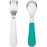 OXO Tot Ensemble fourchette/cuillère, bleu sarcelle