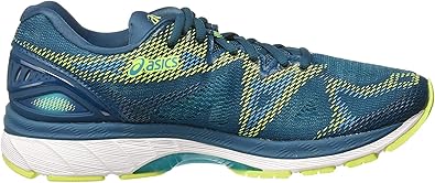 asics gel nimbus 20 black neon lime