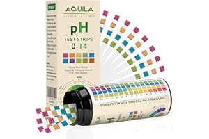 Universal pH Test Strips 0-14, 150CT Testing Strips Kit for Drinking Water Pool Aquarium Spa Fish Tank, Litmus Paper pH Teste