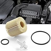 04152-YZZA1 Oil Filter Kit Fit Camry/RAV4/Avalon/Sienna (2013-2018) & ES300h/ES350/IS200t/RX350 Replaces CH9972, XG9972, 0415