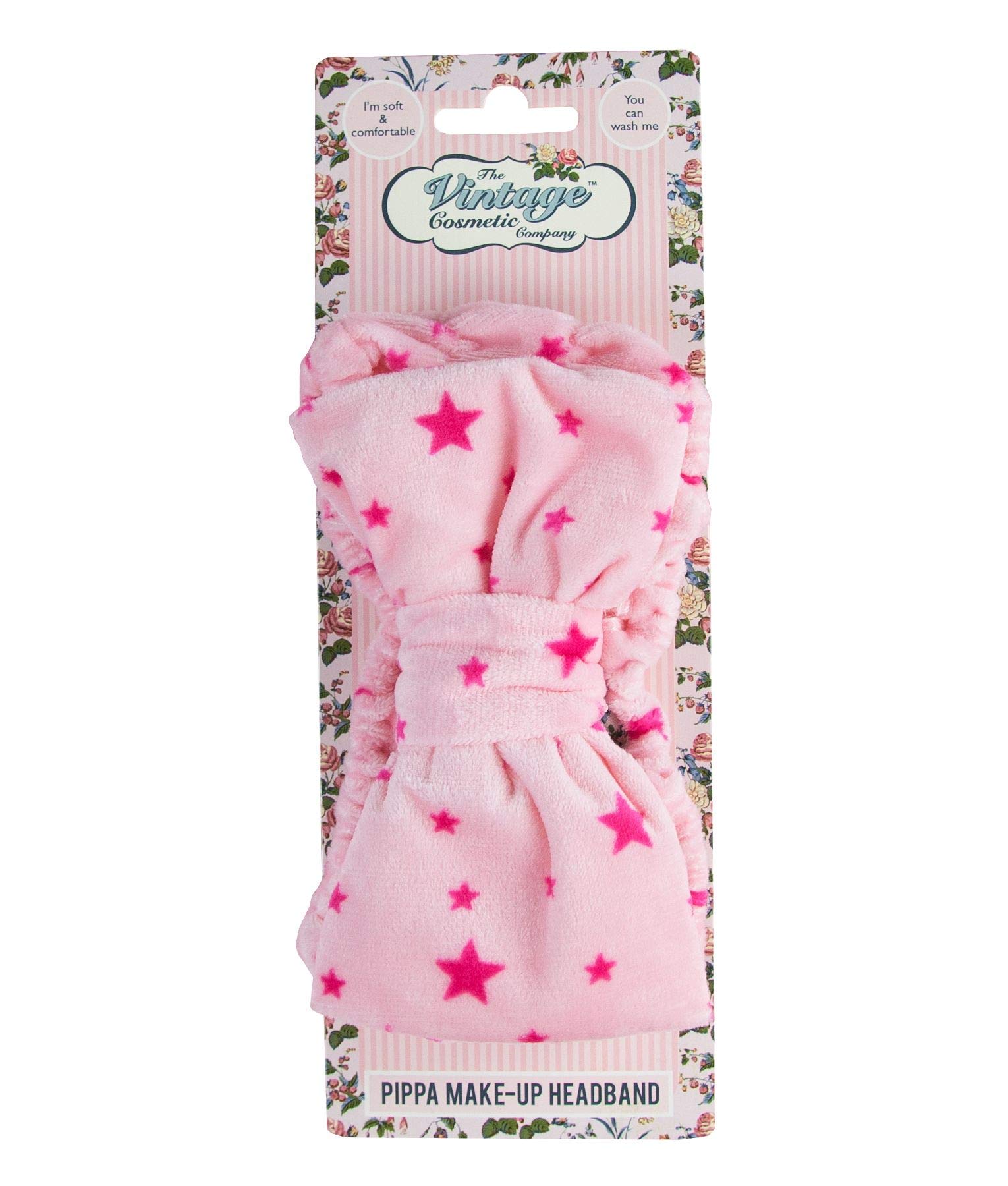 The Vintage Cosmetic Company Make-Up Headband, Pippa Bow