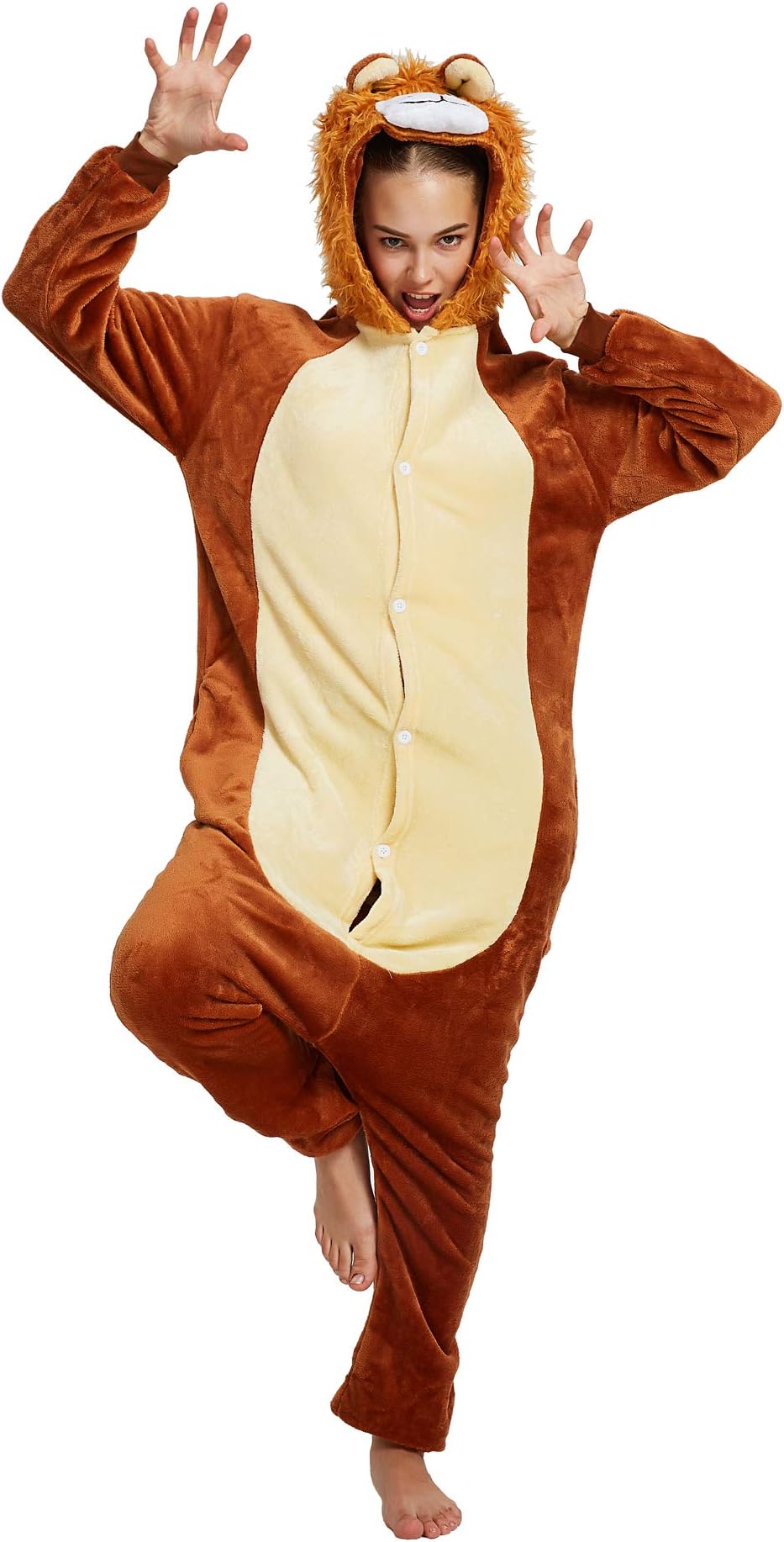 Adult Onesie Unicorn for Women Men Pajamas Animal Cosplay Christmas Halloween Costume
