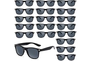 18 PCS Party Sunglasses Bulk for Summer Beach Wedding Birthday Party Supplies