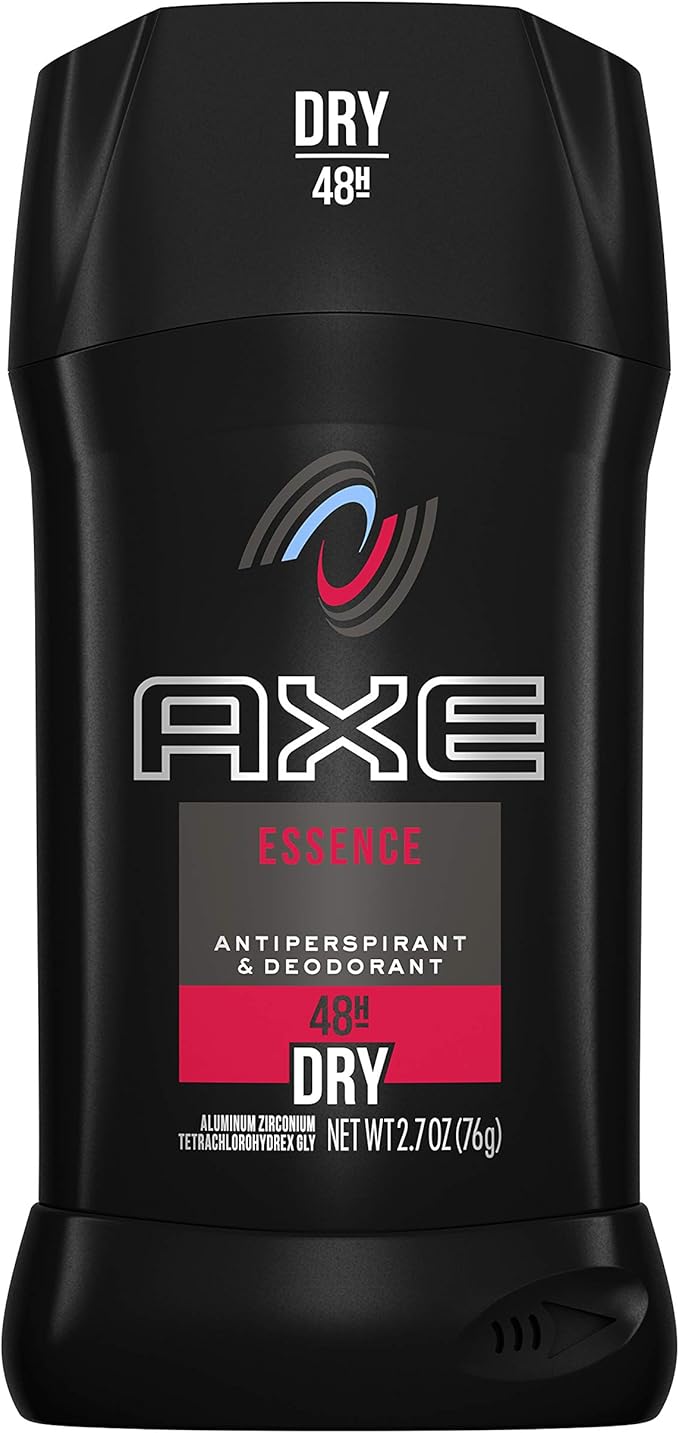 AXE Antiperspirant Deodorant Stick for Men, Essence 2.7 oz Pack of 4