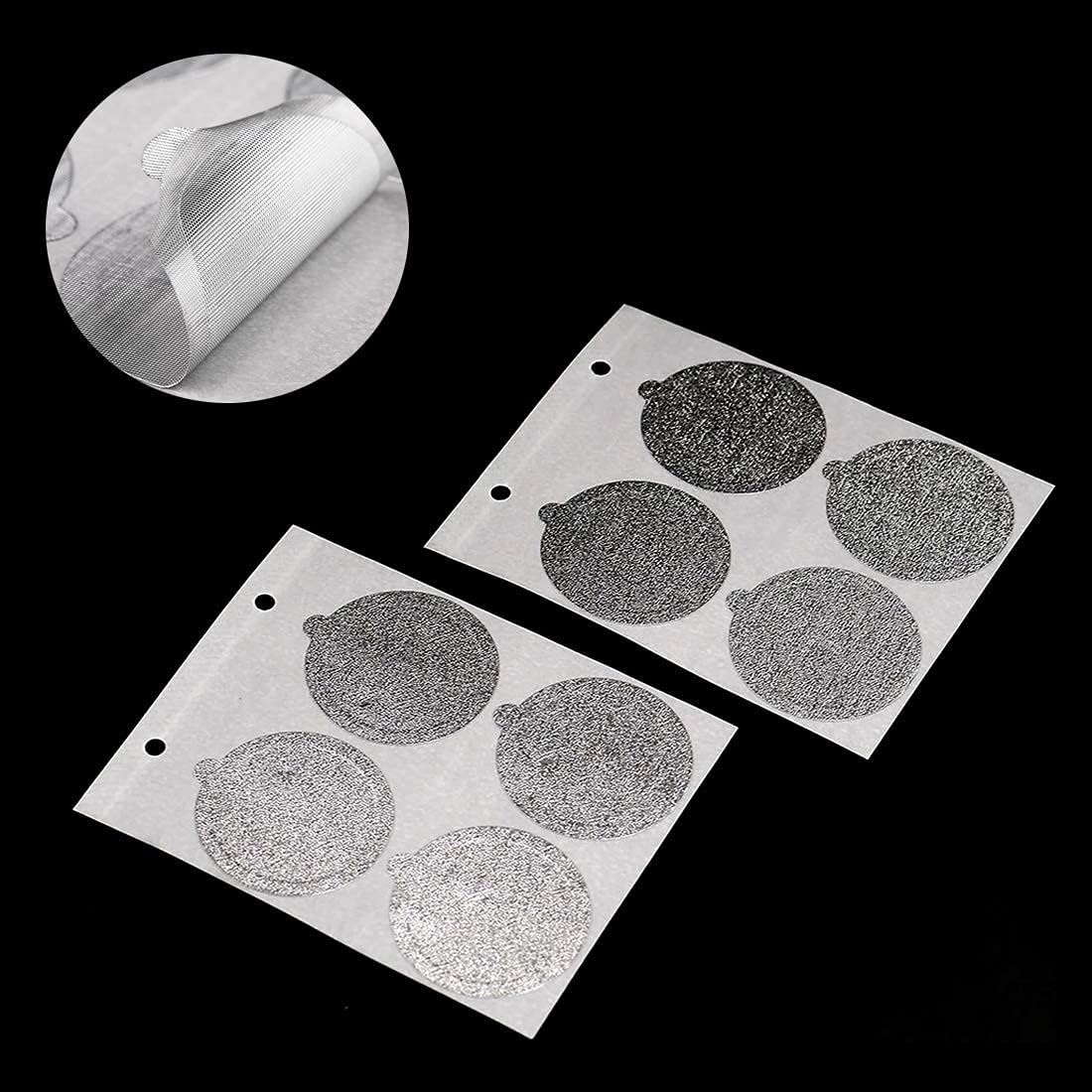 HIERYAN Aluminum Foils Lids to Reuse, 80 Pcs Aluminum Foil Lids Vertuoline, Reusable Foil Covers, 63mm in Diameter: Kitchen & Dining