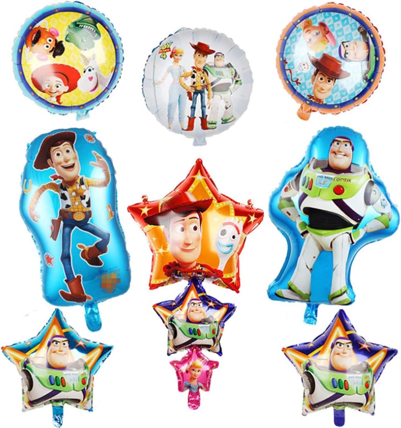 Toy Story Party Balloons Supplies Decorations Pack 🤠 8pcs set
