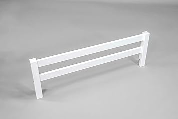 white wooden toddler bed
