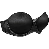 HACI Comfort Everyday Padded Demi Underwire Bra(Black,32C)