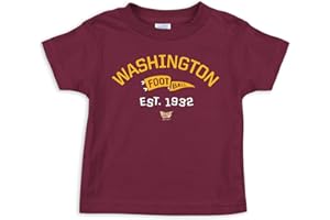 SMACK APPAREL Retro Pennant Baby Apparel for Pro Football Fans (NB-7T)