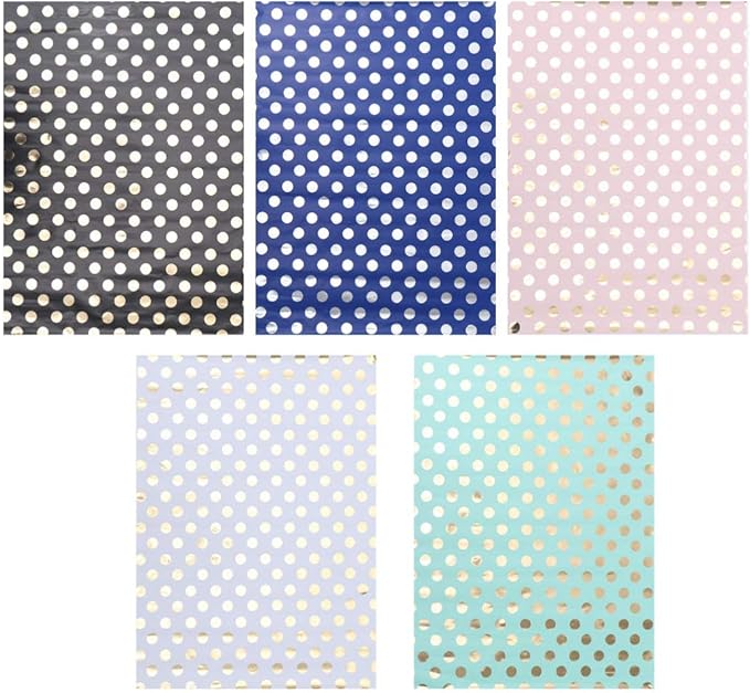 Amosfun - Hoja de Papel de Regalo de 5 Unidades, para Regalo de Boda