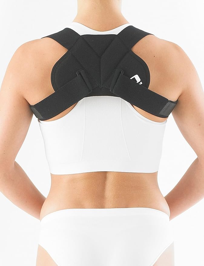 NEO G Light Clavicle/Posture Support MEDIUM Black Medical Grade