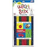 WikkiStix Wax Sticks Primary Colors, 48 Per Pack