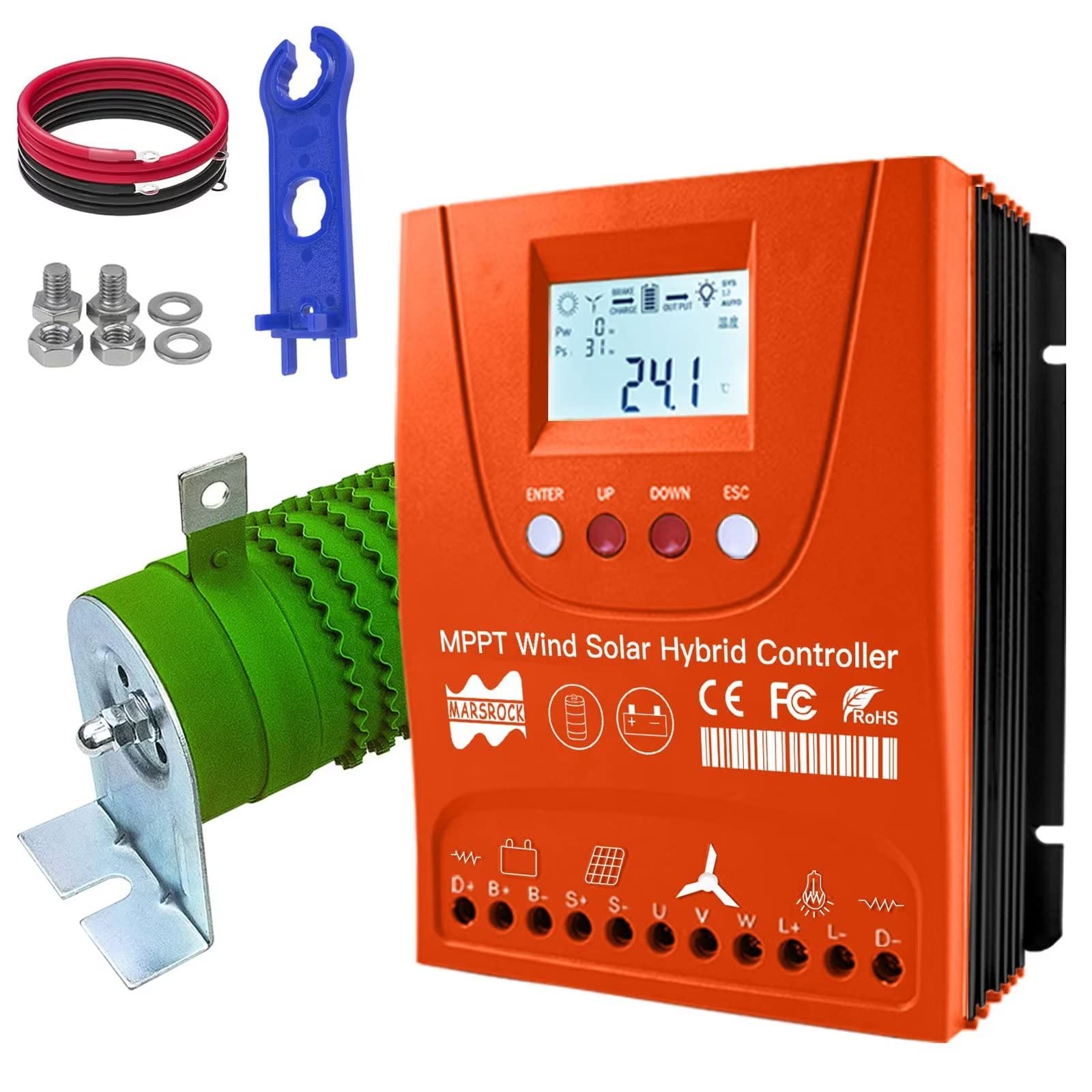 Mua 3000W Wind Solar Hybrid Charge Controller Car 24V/48V MPPT Boost ...