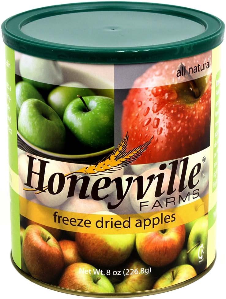 Freeze Dried Apples - 8 Ounce Can