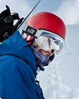 Findway Ski Goggles OTG Anti-Fog UV Protection Silver view 2