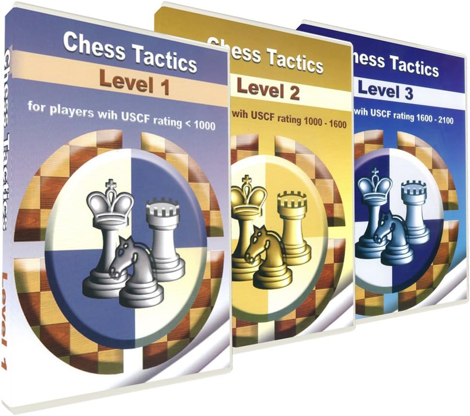 Total Chess Tactics 3 Volume Chess Software Set