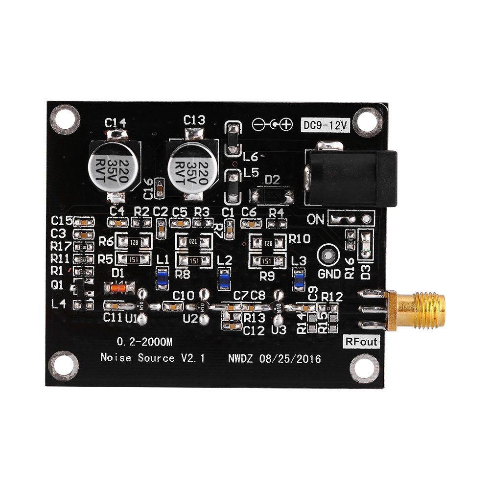 Photo 1 of 1.5GHz Noise Source Tracking DC 12V Track Noise Source Board Module High Flatness Filter Antenna Amplifier Simple Spectrum External Tracking Source SMA Generator