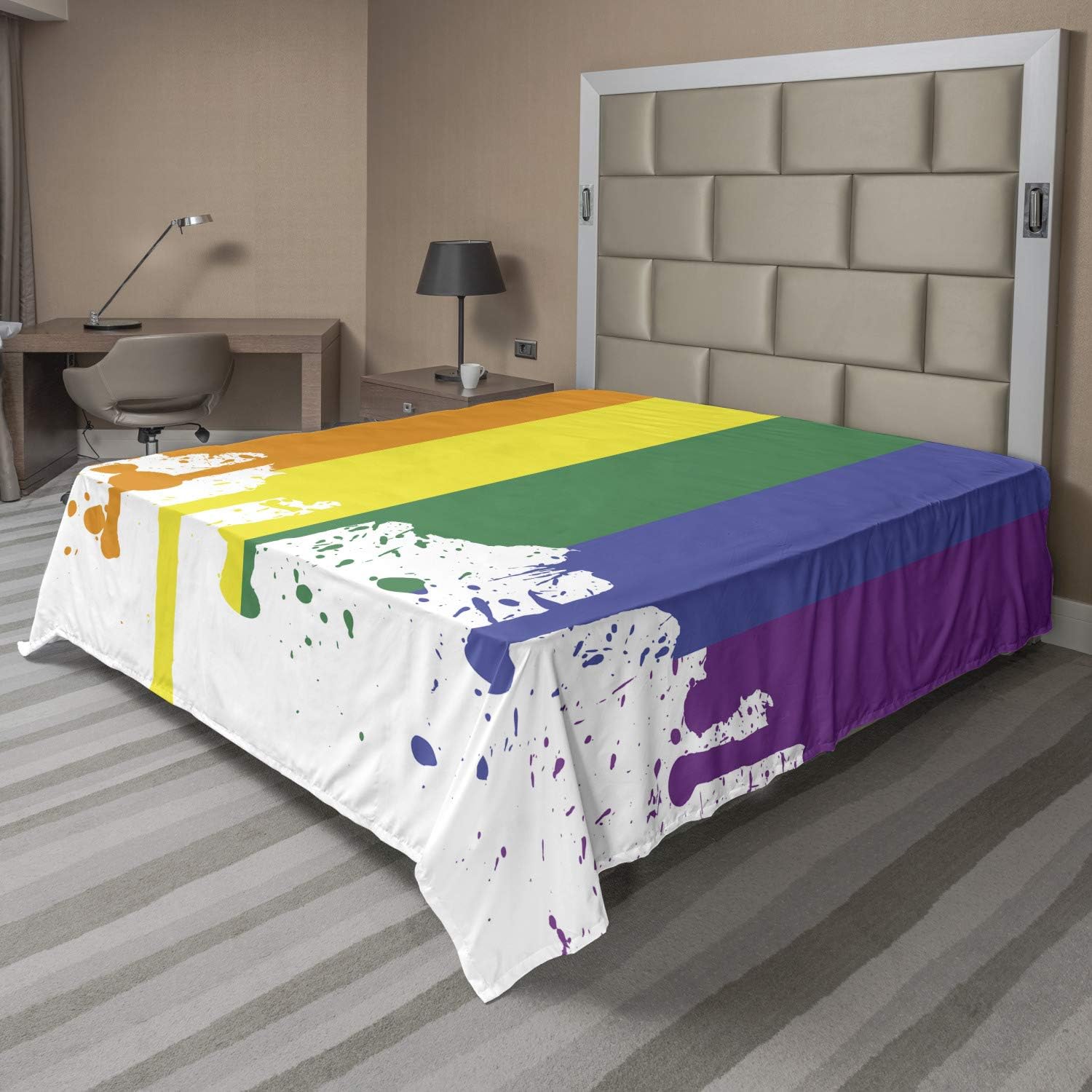 rainbow sheets twin size