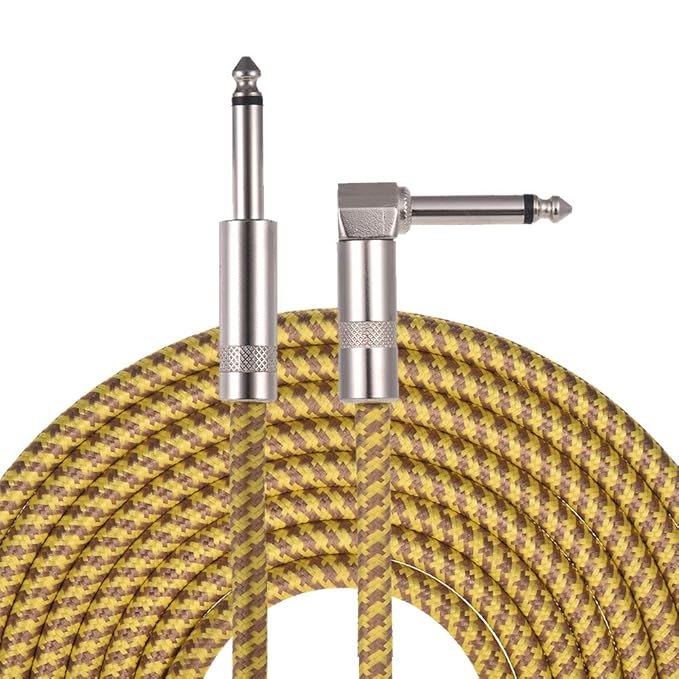 Electric Guitar Bass Musical Instrument Cable Cord with Amazon.in