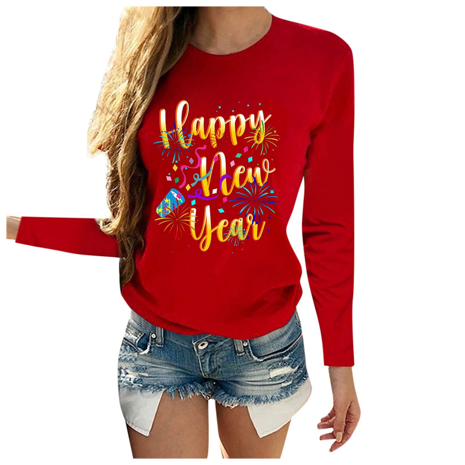 Kinple Women's Plus Size Long Sleeves Fall Blouses