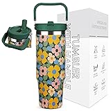 Skywerc 30 oz Tumbler with Handle and Flip