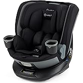 Safety 1ˢᵗ® Turn and Go 360° Rotating All-in-One Convertible Car Seat, Black Beauty