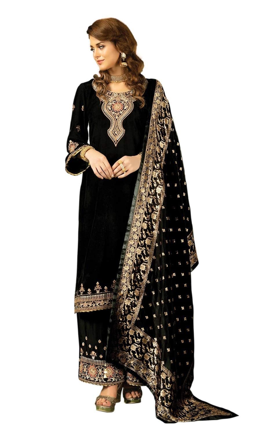 velvet palazzo suits