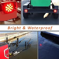 CZC AUTO 12V LED Submersible Left and Right Trailer
