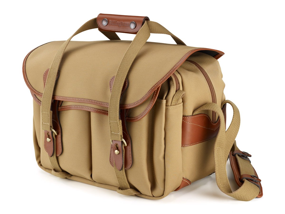 Billingham 335 Camera Bag (Khaki Canvas / Tan Leather)