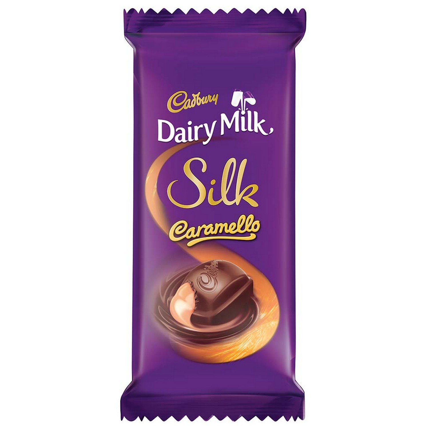 Cadbury Dairy Milk Silk Caramello Chocolate Bar, 136g Amazon.in